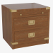 3d model Drawer with two drawers - preview