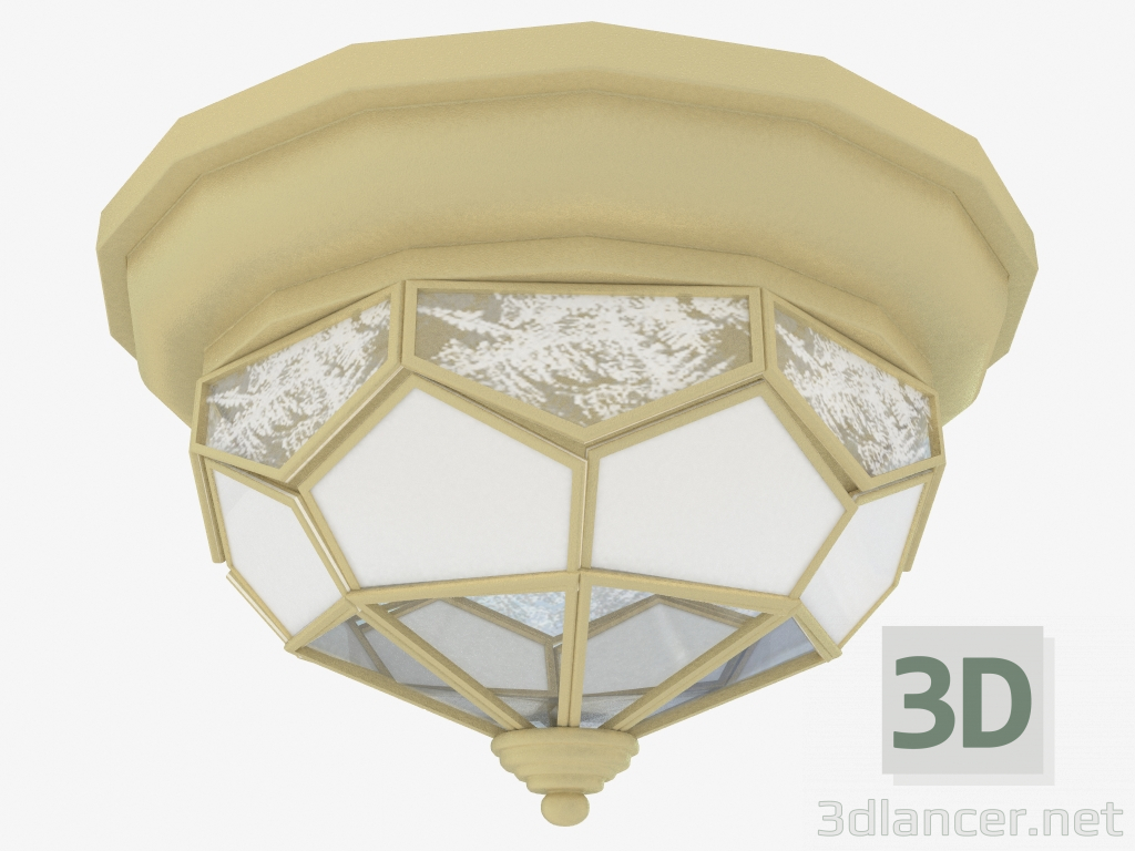 3D modeli Tavan aydınlatma armatürü Katip (2271 3C) - önizleme