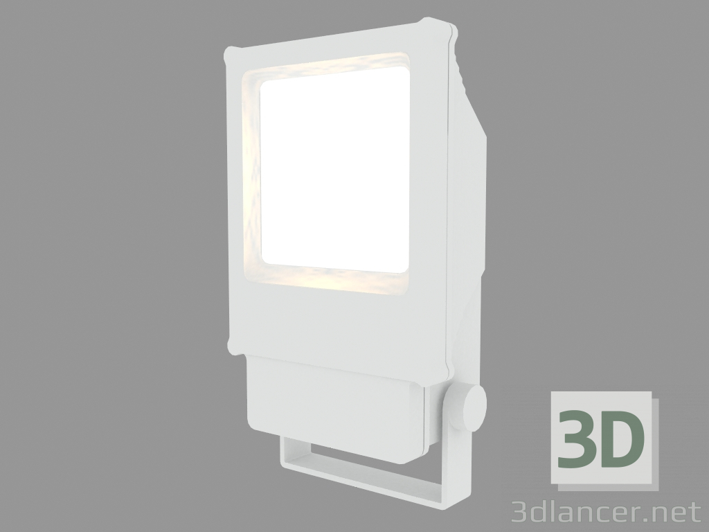 3D Modell Suchscheinwerfer MINITECHNO RECHTECKIG FLUT (S3760 300W_QTDE12) - Vorschau