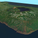 modèle 3D de Modèle 3D de l'île Onekotan / modèle 3D de l'île Onekotan acheter - rendu