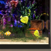3d Aquarium with fish model buy - render