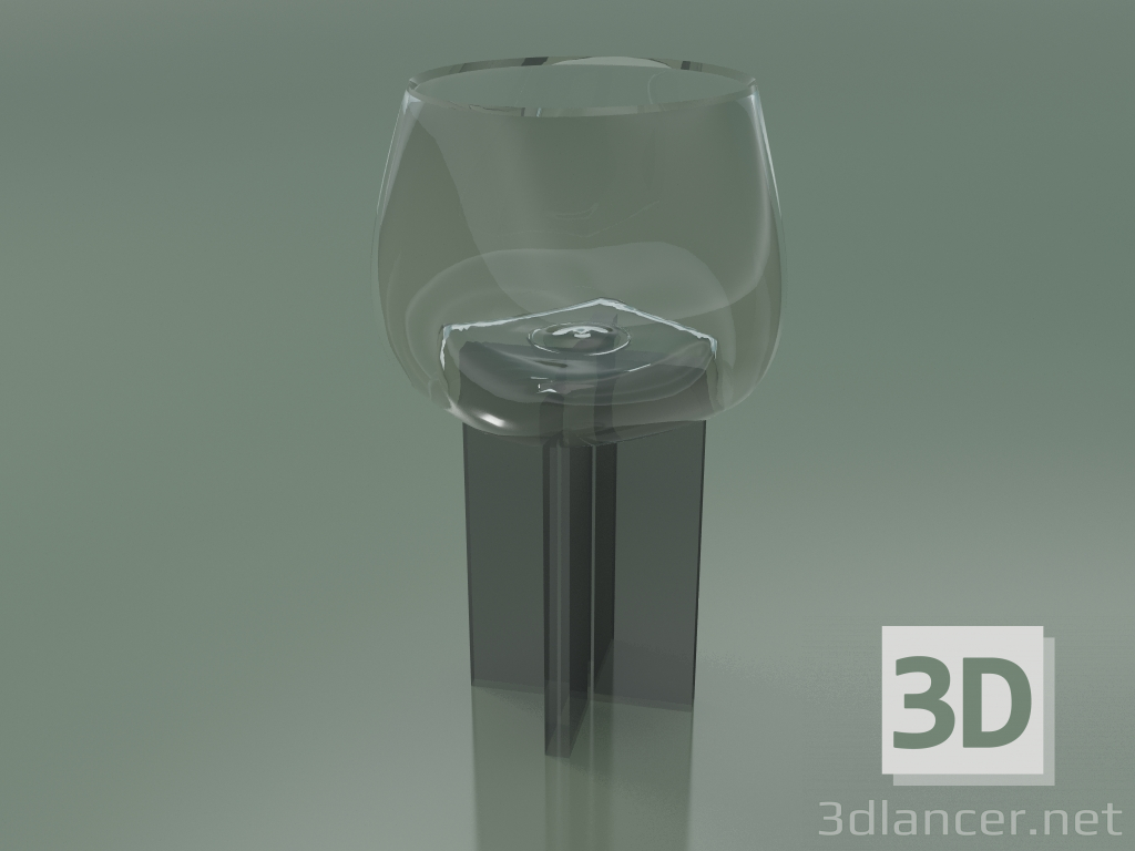 modello 3D Vaso Mito Cross (base H 30 cm) - anteprima