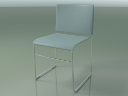 İstiflenebilir sandalye 6600 (polipropilen Petrol, CRO)