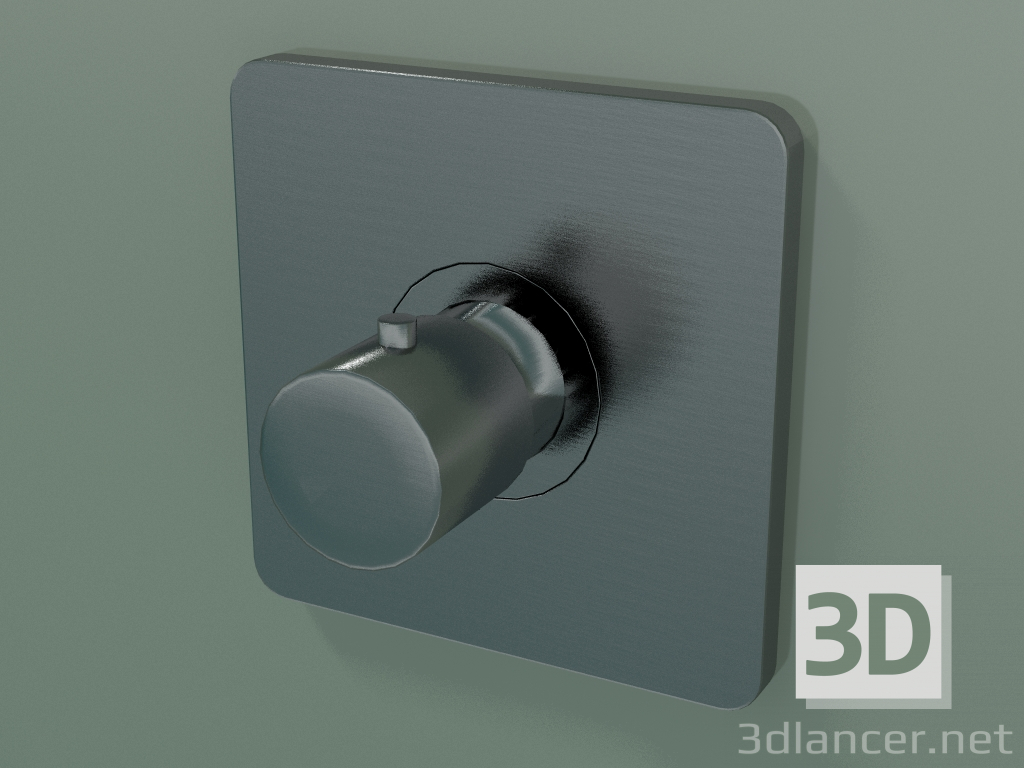 3d model HighFlow flush-mounted thermostat (34716340) - preview