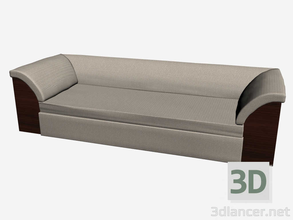 modèle 3D Canapé triple Beethoven - preview
