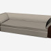 3d модель Потрійний диван Бетховена – превью