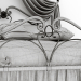 Cama de estilo Art Nouveau 3D modelo Compro - render