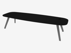 Table basse (Fenix noir 120x40x30)