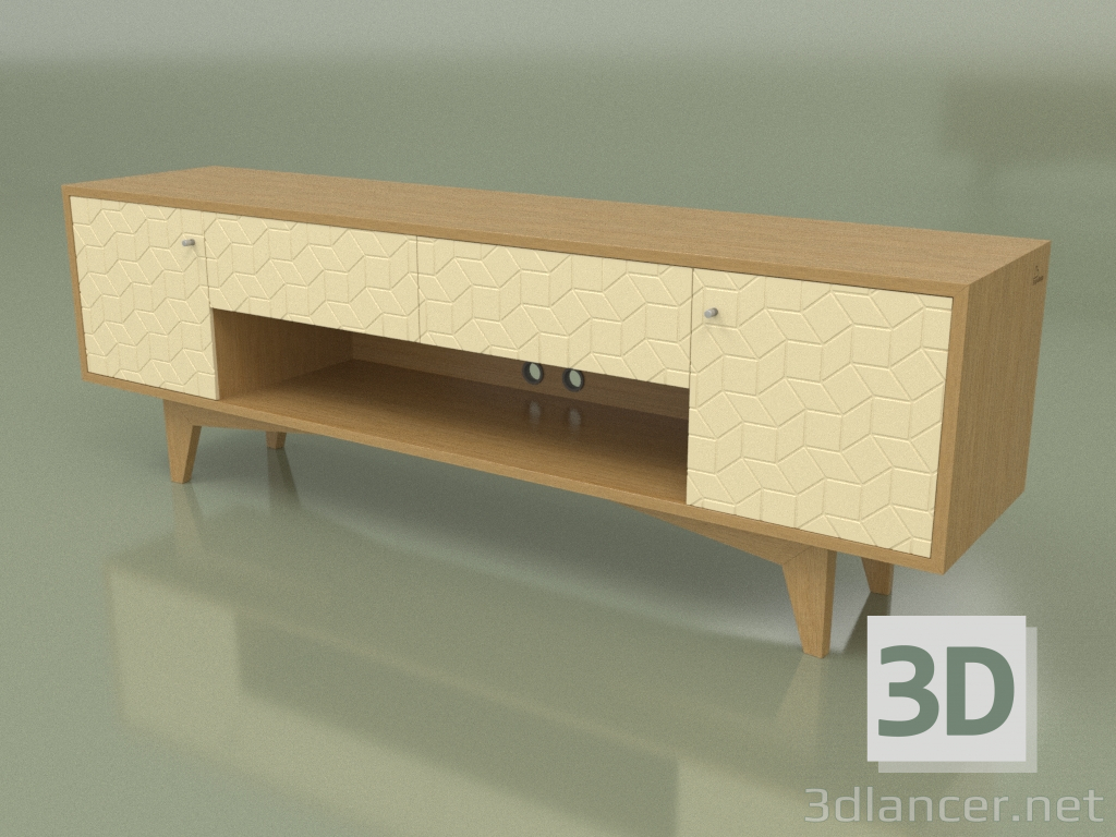 3d model TV stand TELLY - preview