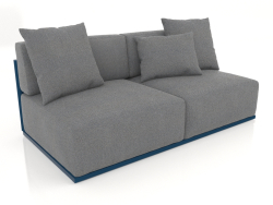 Sofa module section 4 (Grey blue)