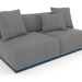 3d model Sofa module section 4 (Grey blue) - preview