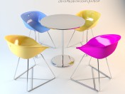 Candy Shop- Set de mesa y sillas
