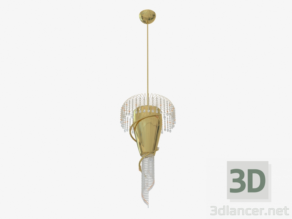 3d model Lámpara de araña Dolce Vita (439 6) - vista previa
