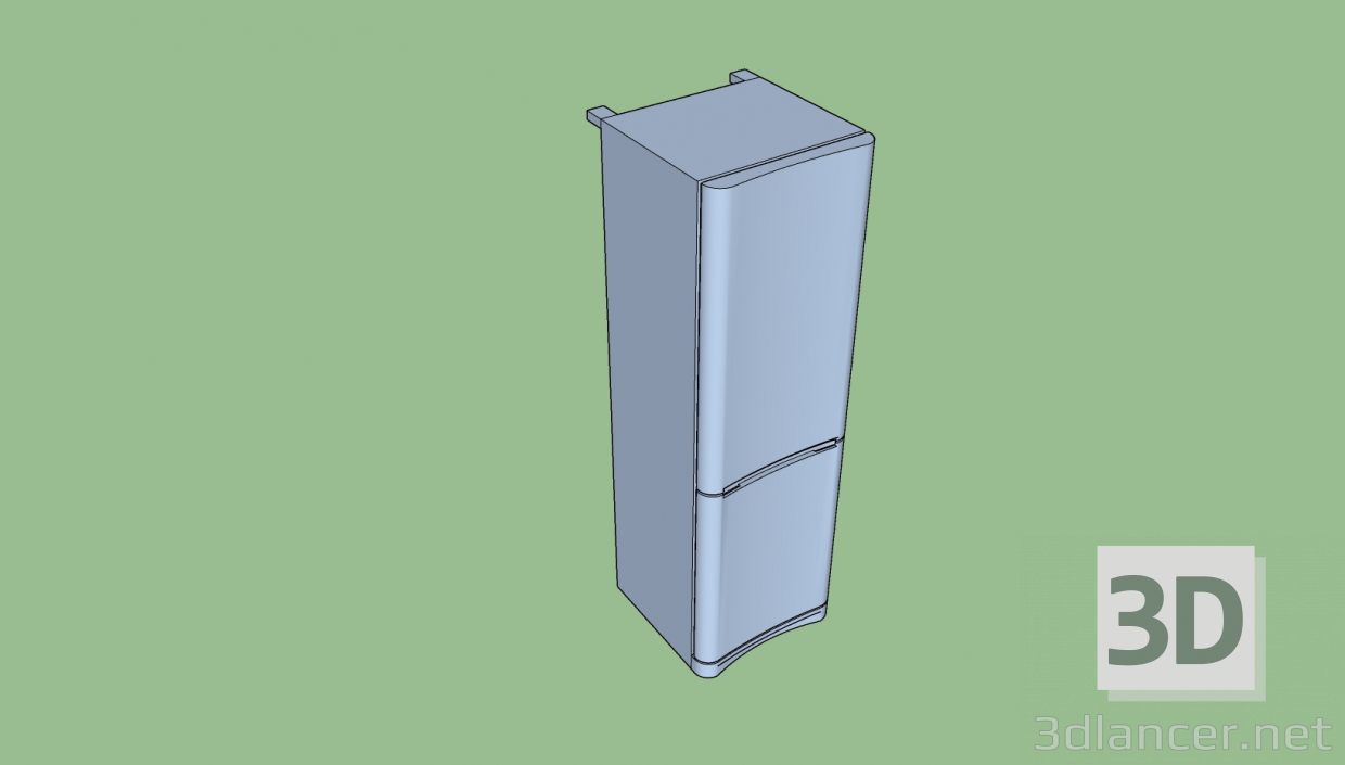 3d model Refrigerador - Nevera - vista previa