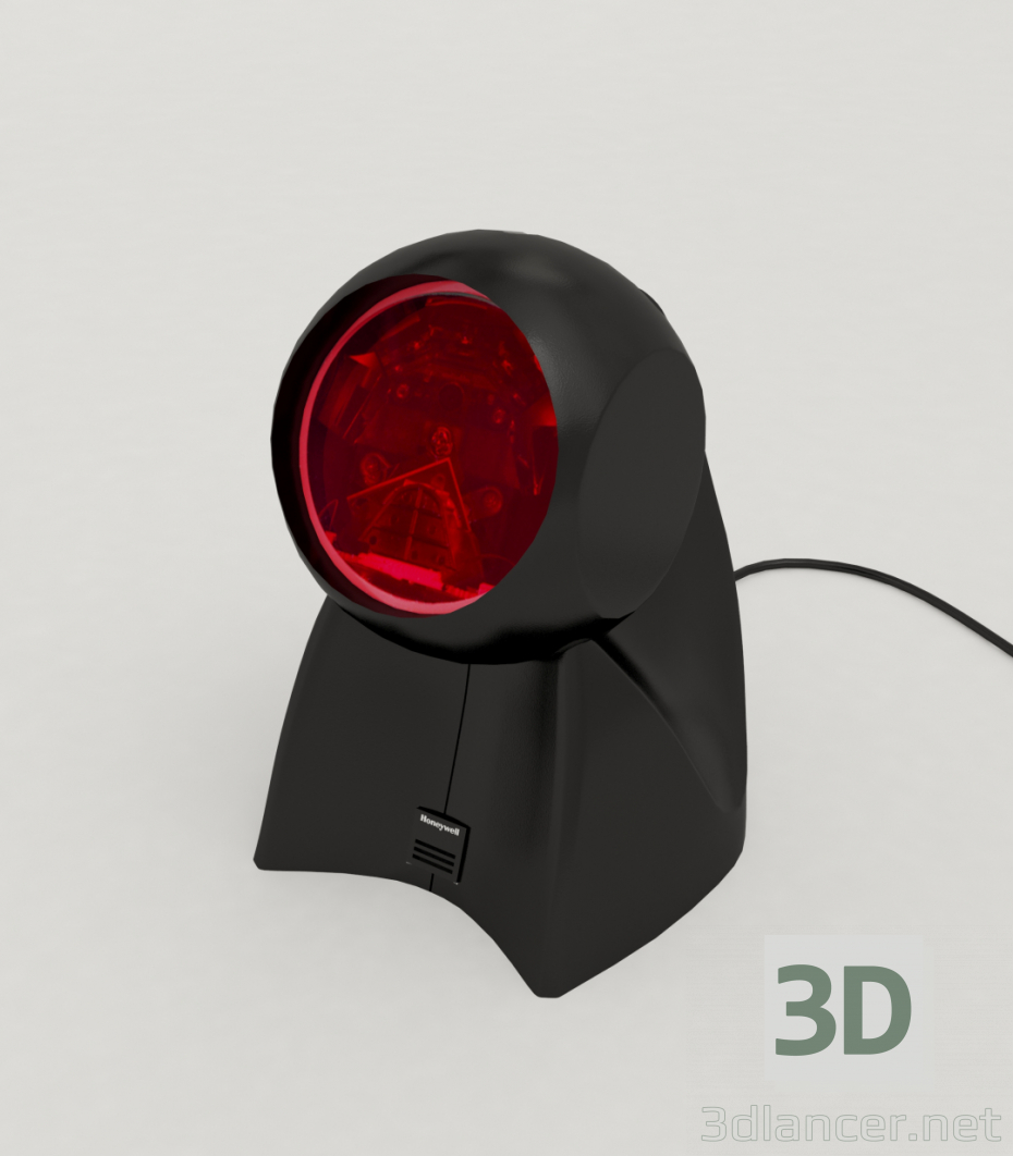 3D Barkod Tarayıcı Honeywell MS 7190g modeli satın - render
