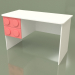 3d model Writing table left (Coral) - preview