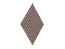 Panel de pared 3D STRIPE (marrón)