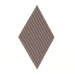 3d model 3D wall panel STRIPE (brown) - preview
