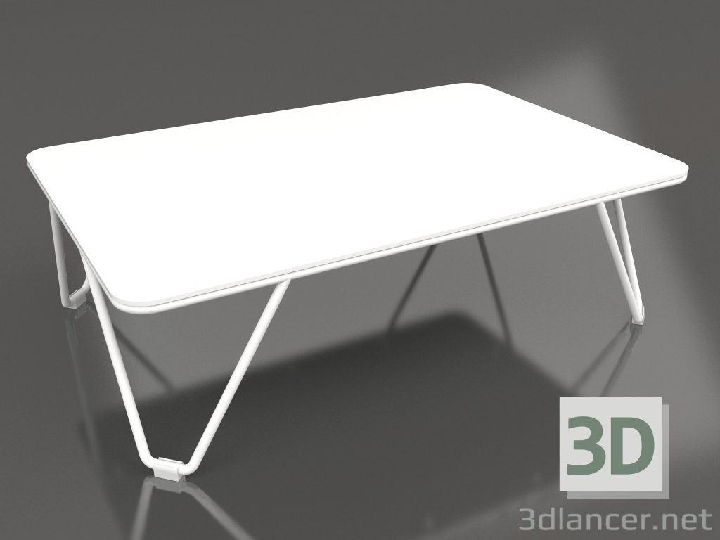 3d model Coffee table (White) - preview