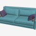 3d model Double sofa Stanford - preview