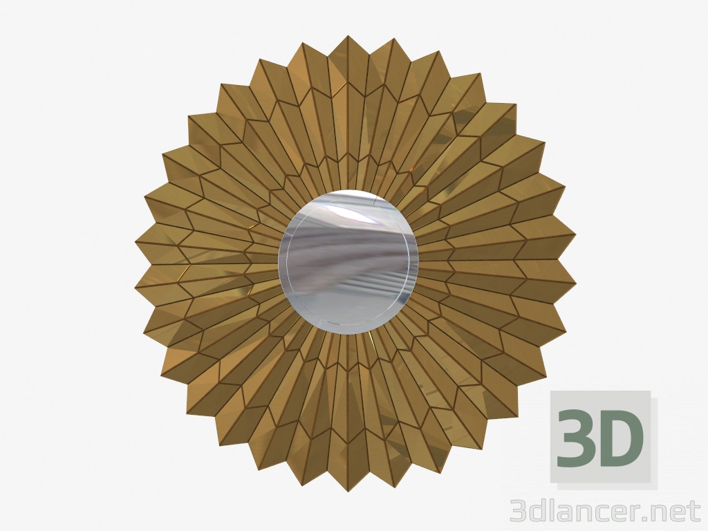 3D modeli Duvardaki ayna (LXJ901-1) - önizleme