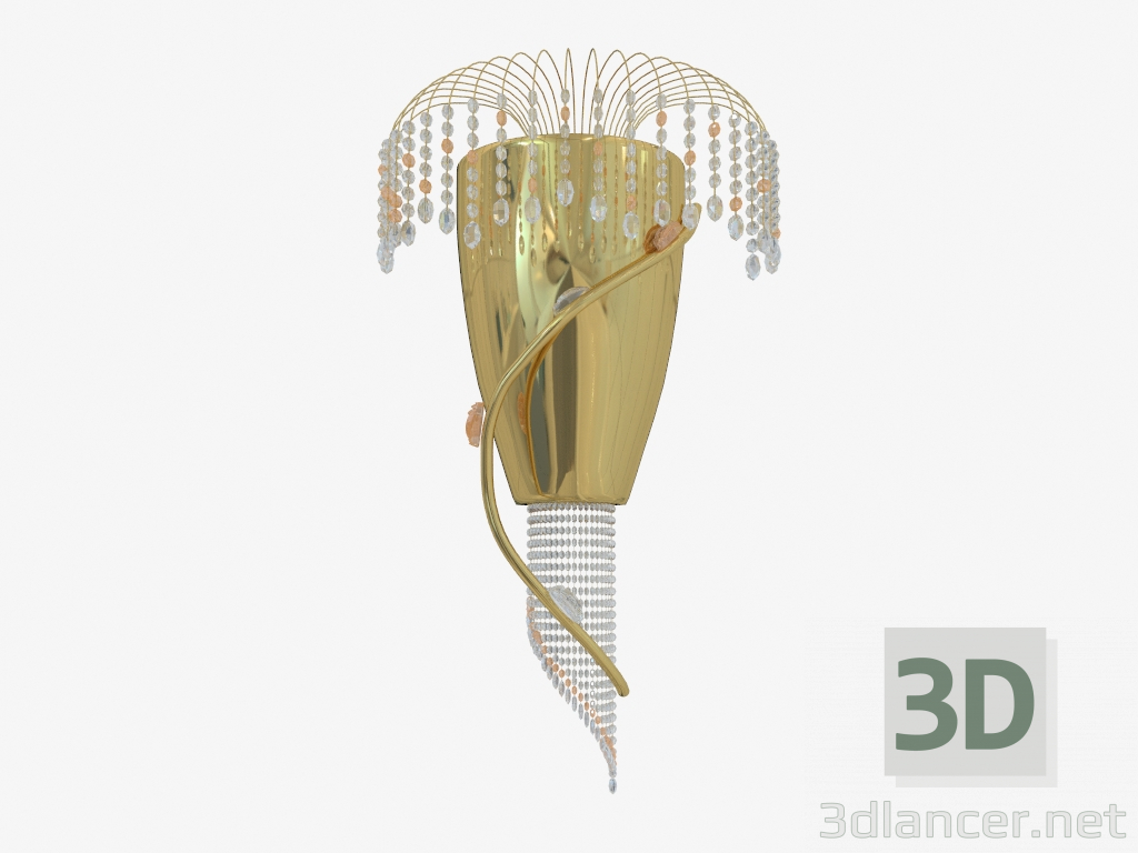 3D Modell Wandleuchter Dolce Vita (439 3 + 2A) - Vorschau