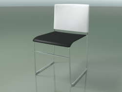 Stackable chair 6600 (polypropylene White co second color, CRO)