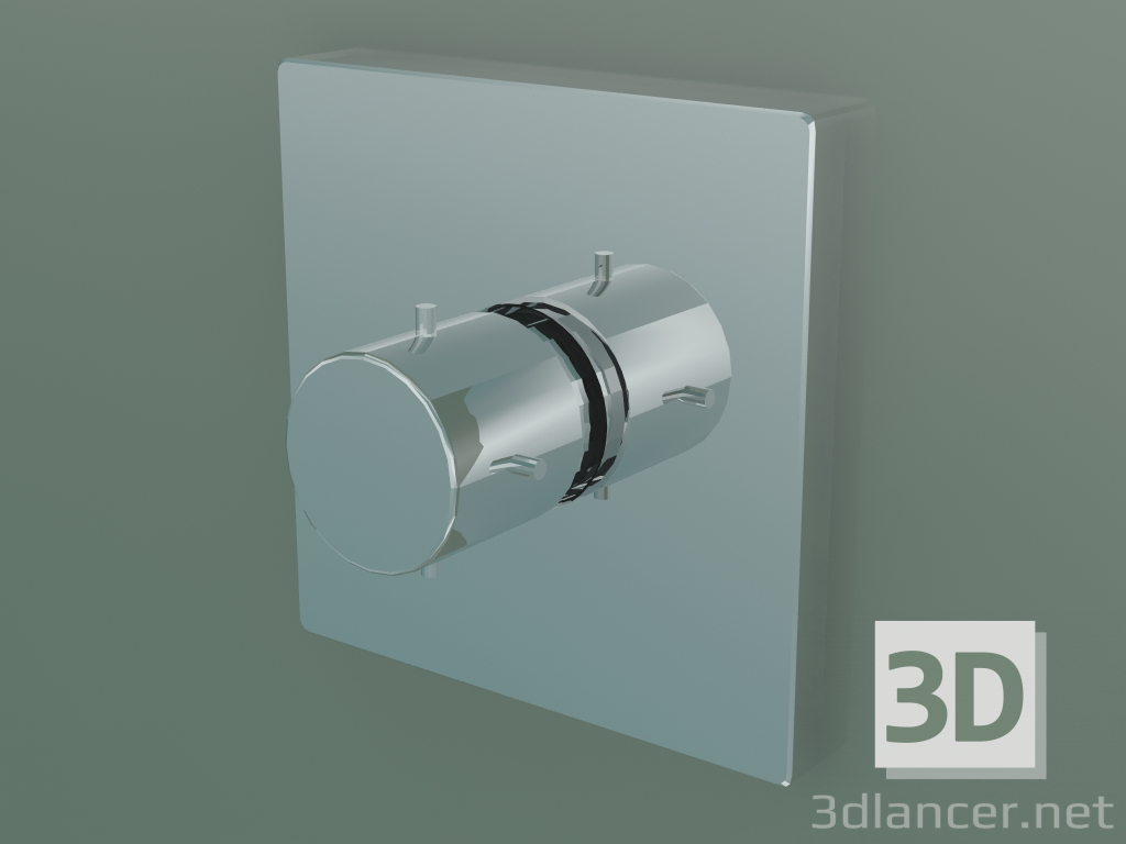 modèle 3D Thermostat dissimulé (10716000) - preview