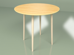 मिडिल टेबल स्पुतनिक 80 सेमी लिबास (पीला गेरू)