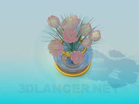 3d model Vase - preview