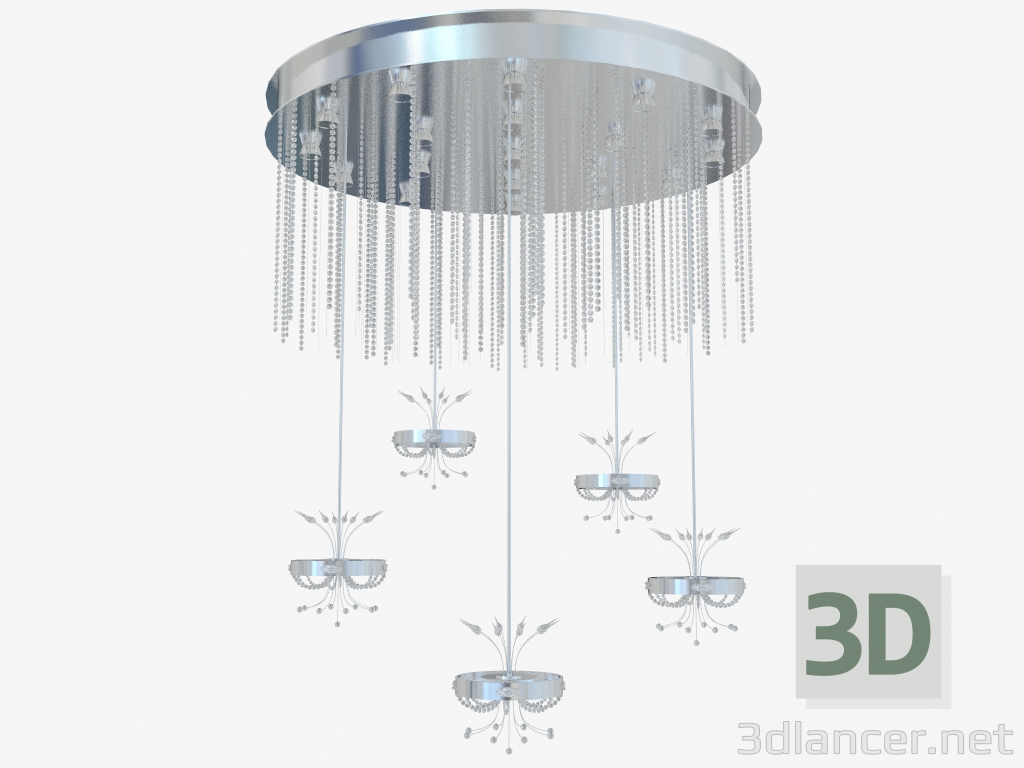 3D Modell Kronleuchter Dolce Vita (431 5SL) - Vorschau