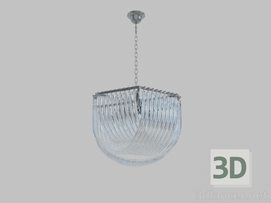 3d модель Подвесной светильник (64006S) – превью