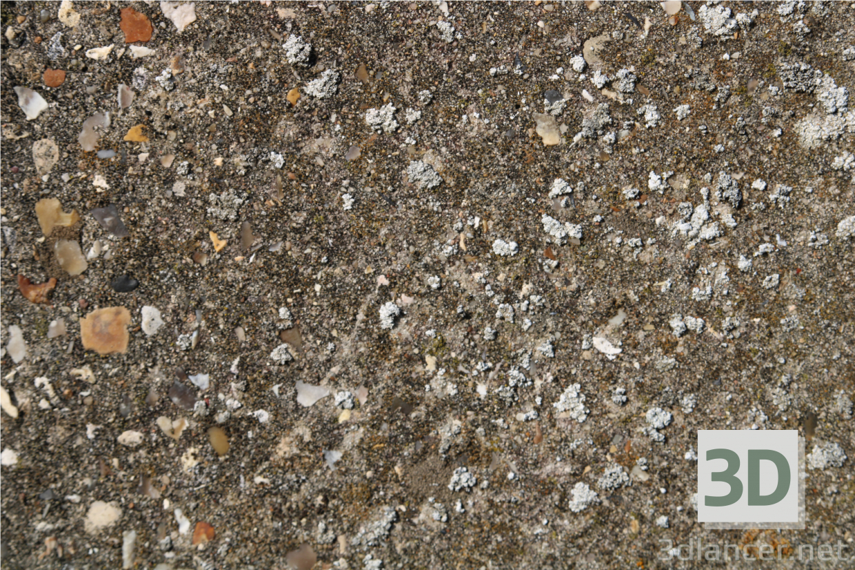 Soil with stones buy texture for 3d max