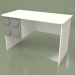 3d model Writing table left (Gray) - preview