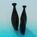 modèle 3D Ensemble de vases - preview