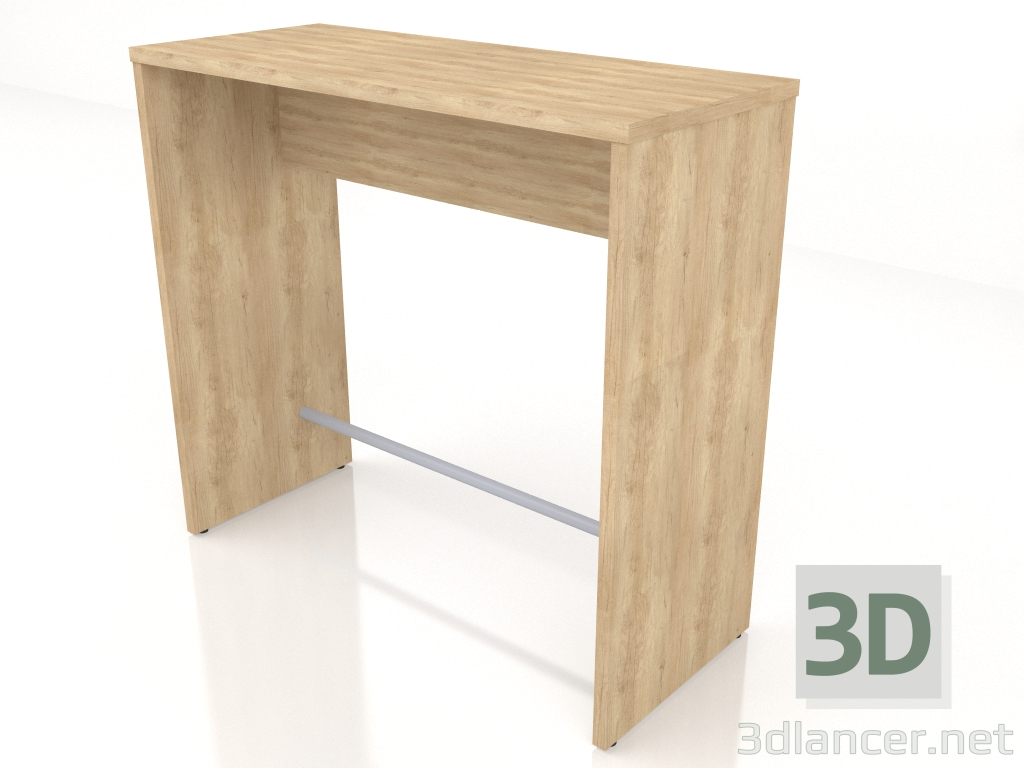 modèle 3D Table haute Ogi High PSW52 (1200x500) - preview