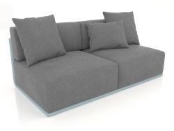 Sofa module section 4 (Blue gray)