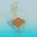3D Modell Stuhl-schmieden - Vorschau