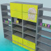 3D modeli Çocuk odası için raf - önizleme