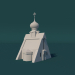modèle 3D de Chapelle de Nicolas le Merveilleux Tarkhankut acheter - rendu
