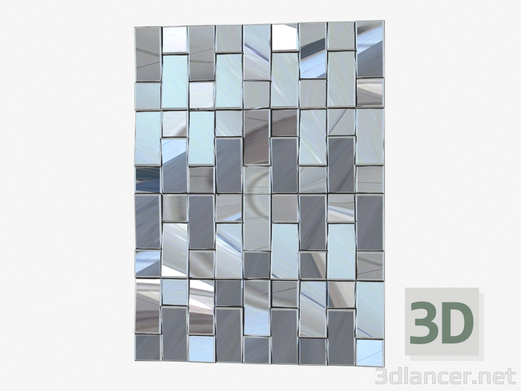 3d модель Зеркало настенное (LXJ049) – превью