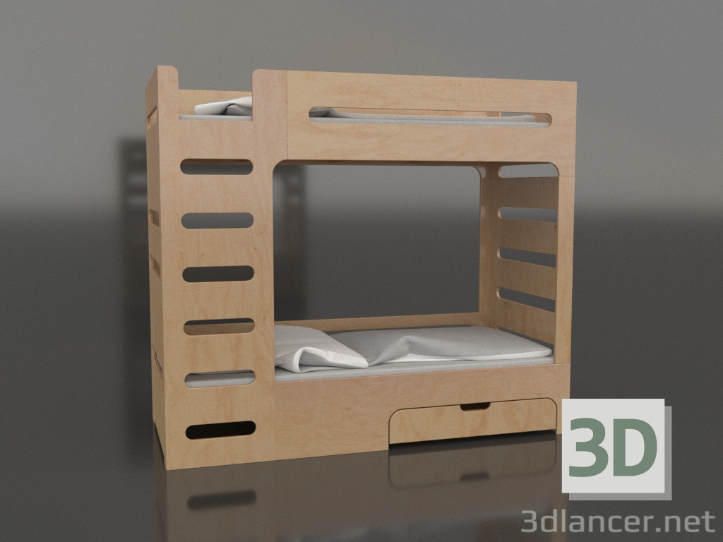 3D Modell Etagenbett MOVE EL (UVMEL2) - Vorschau