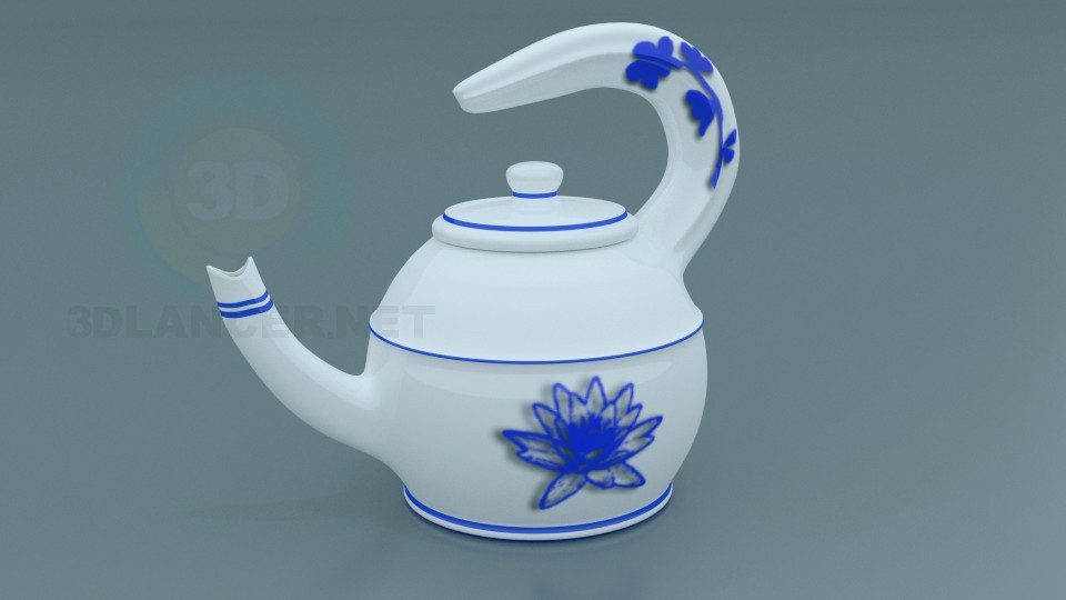 Modelo 3d Teapot3 - preview