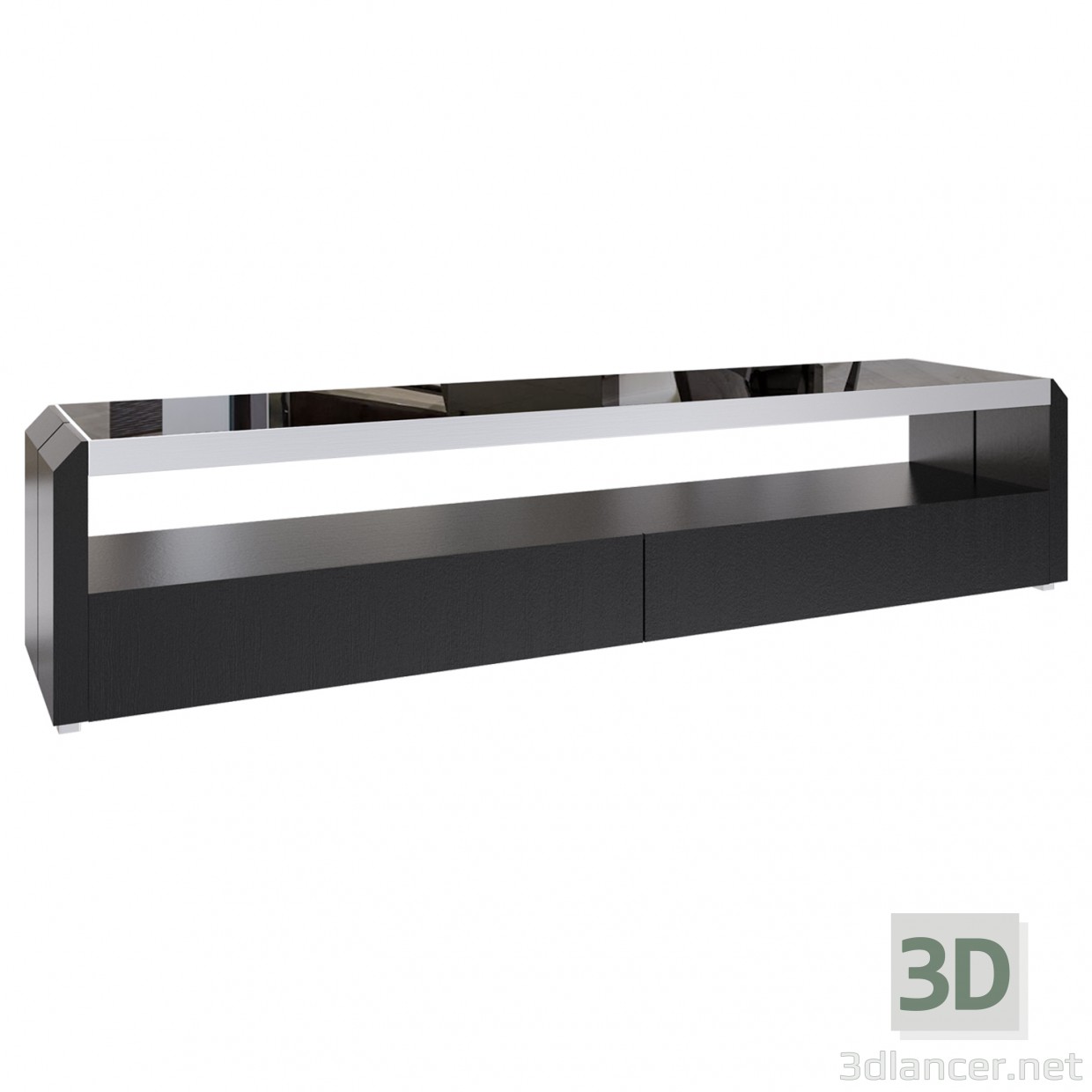 3d model TV TABLE TECHNO - preview