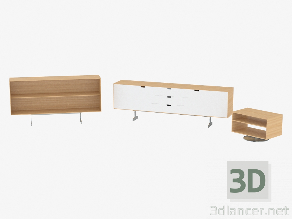 3d model Simplon Storage System - preview