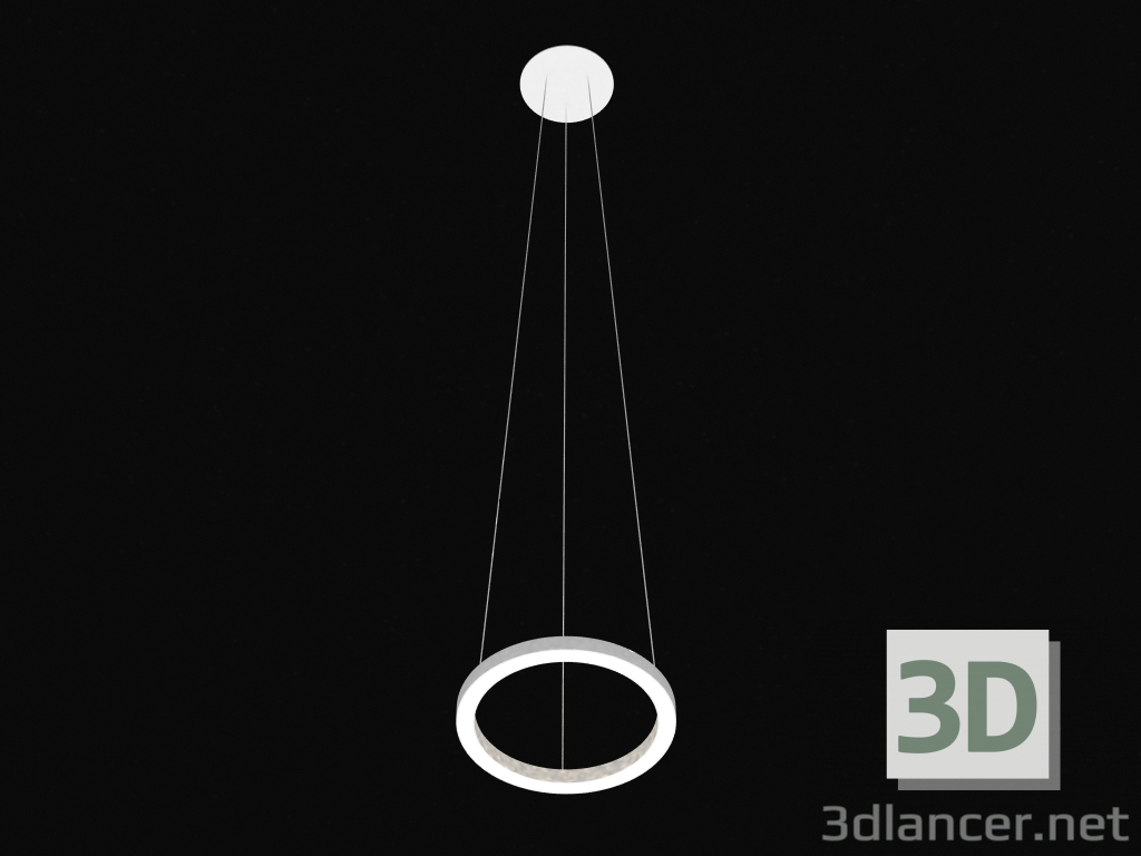 modello 3D sospensione LED (DL18554_01WW D300) - anteprima
