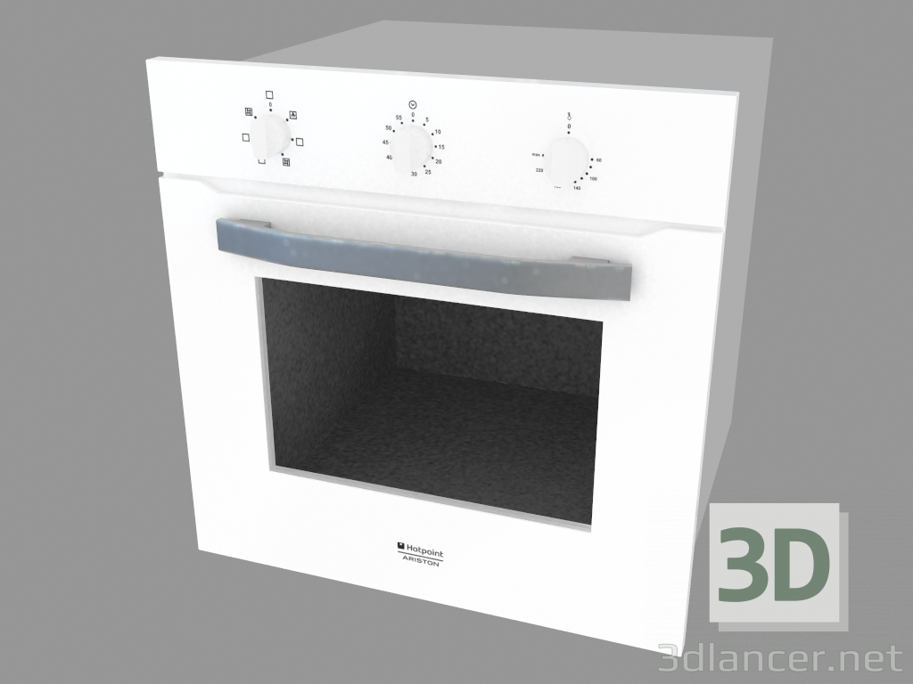 3d model Oven (FH 51 WH) - preview