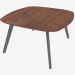 3d model Coffee table (Walnut 60x60x36) - preview