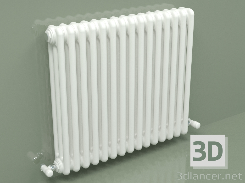 3D Modell Kühler TESI 3 (H 600 15EL, Standardweiß) - Vorschau
