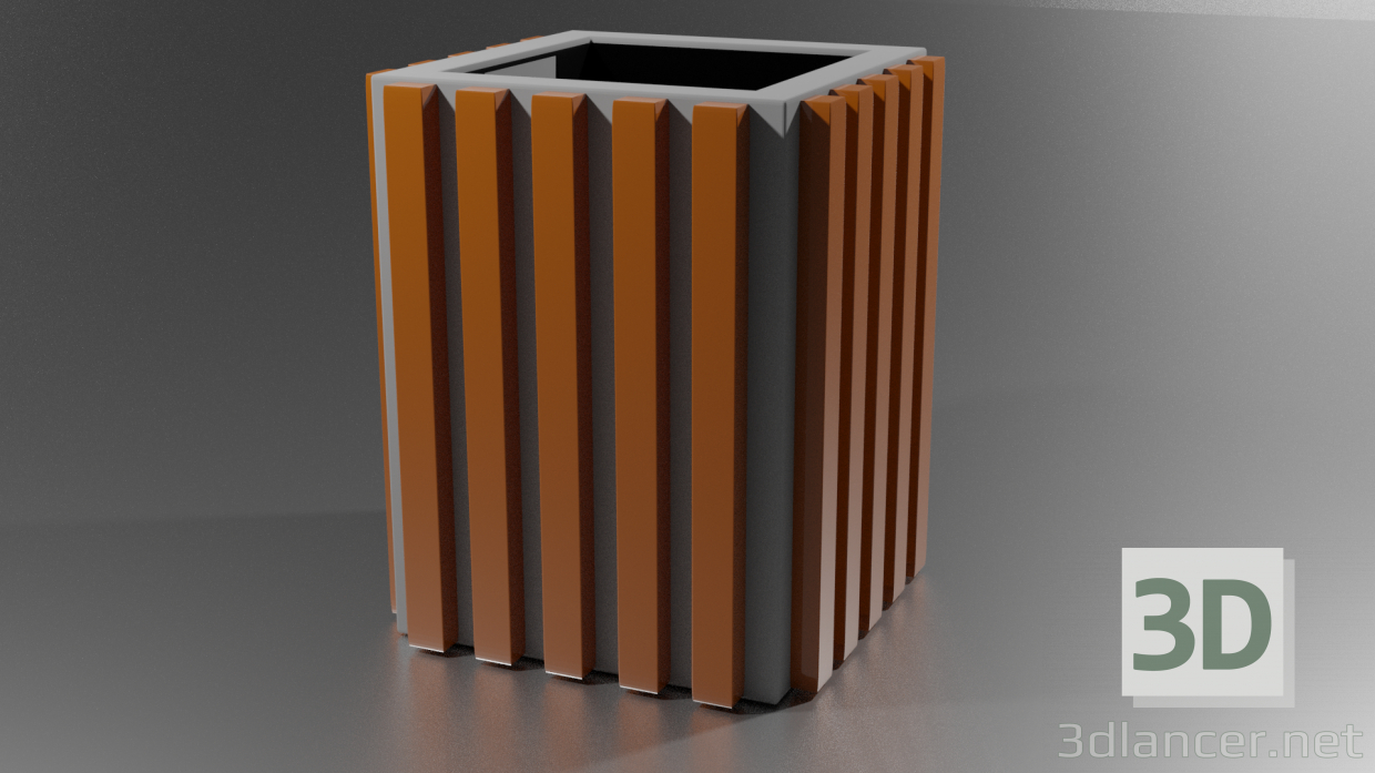 3D modeli Çöp Kutusu - önizleme